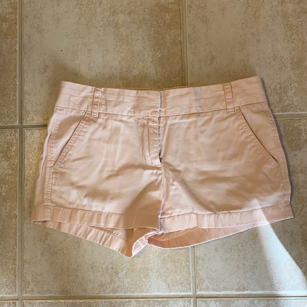 J. Crew light pink size 6 shorts Classic Chino